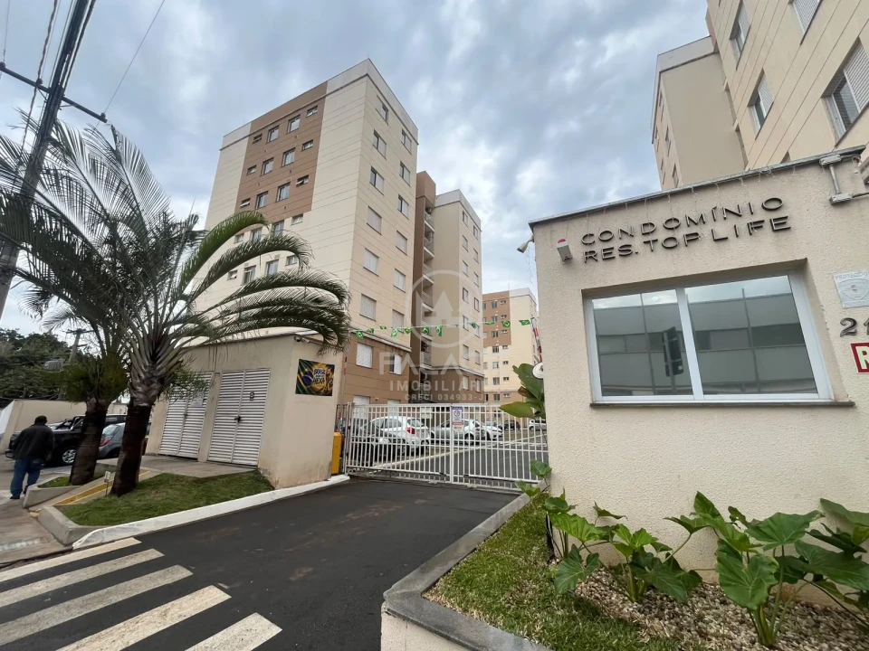 APARTAMENTO PARA ALUGAR NO CONDOMÍNIO RESIDENCIAL TOP LIFE I / BAIRRO JARDIM ABAETÉ / PIRACICABA-SP