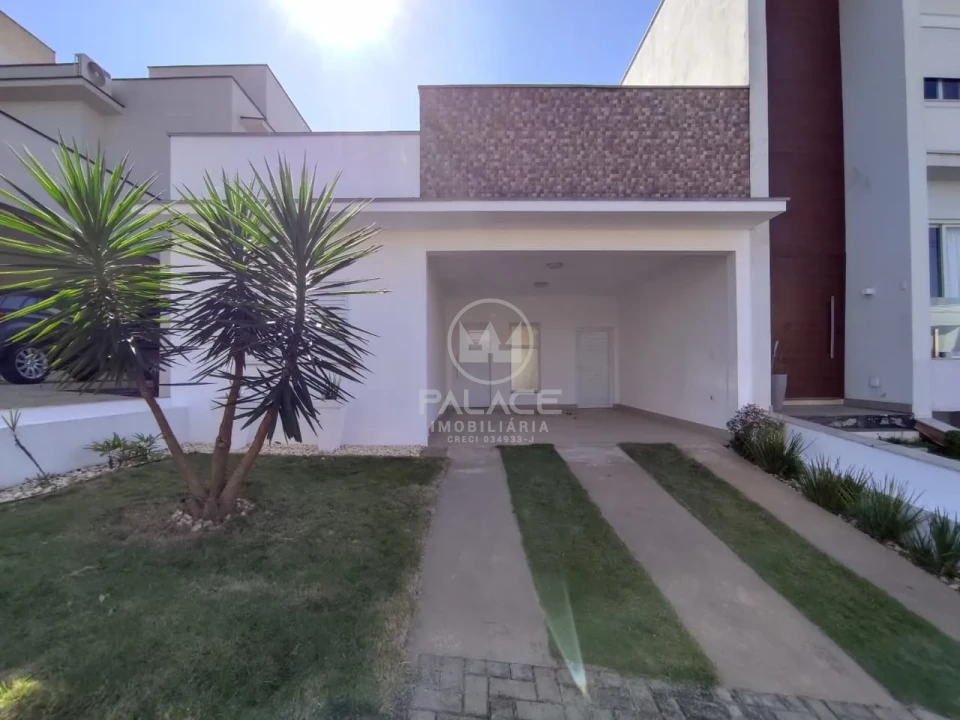 Casa Em Condomínio Para Alugar Condomínio Reserva Das Paineiras Piracicaba