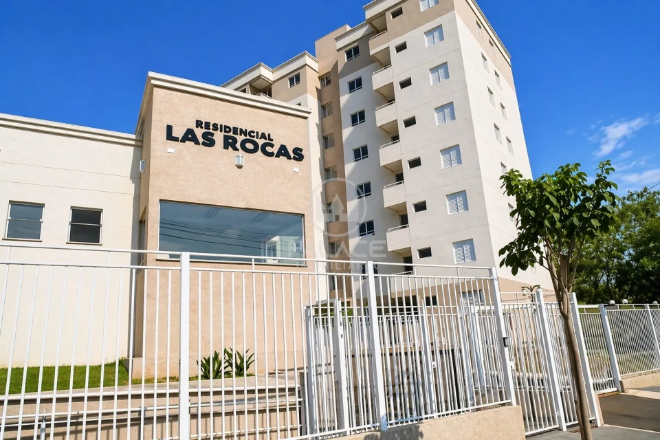 Apartamento mobiliado Residencial Las Rocas, Piracicamirim