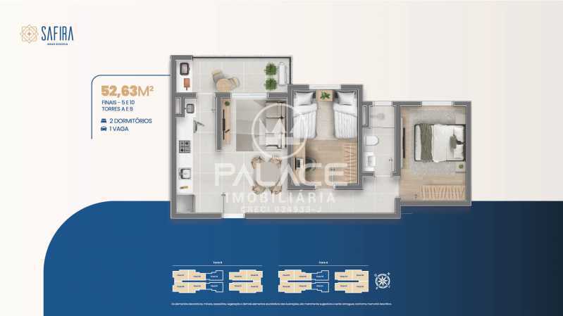 Imagens do imóveis apartamento à venda em jardim parque jupiá, piracicaba 2 quartos 52m²