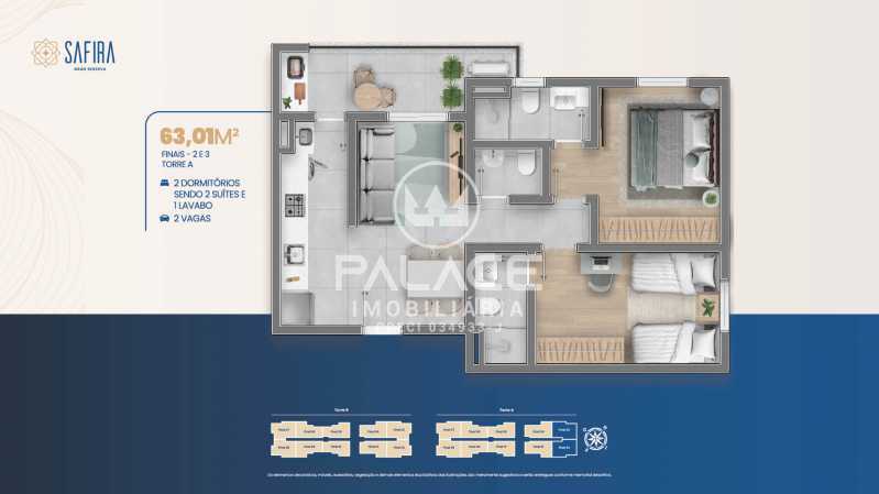 Imagens do imóveis apartamento à venda em jardim parque jupiá, piracicaba 2 quartos 52m²