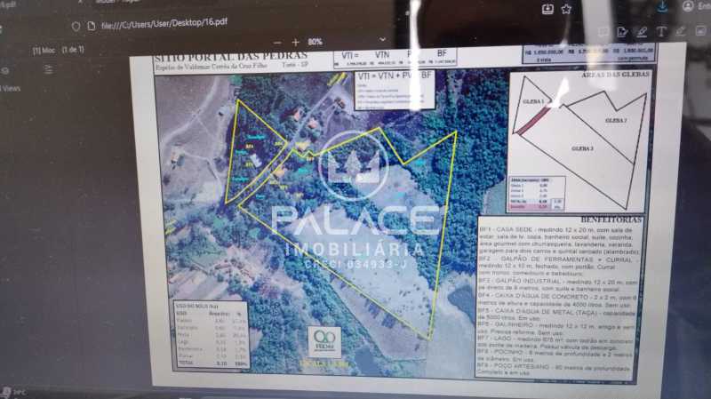 Imagens do imóveis sítio à venda em área rural, tietê 33500m²