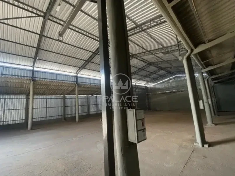 Barracão disponivel para locação
