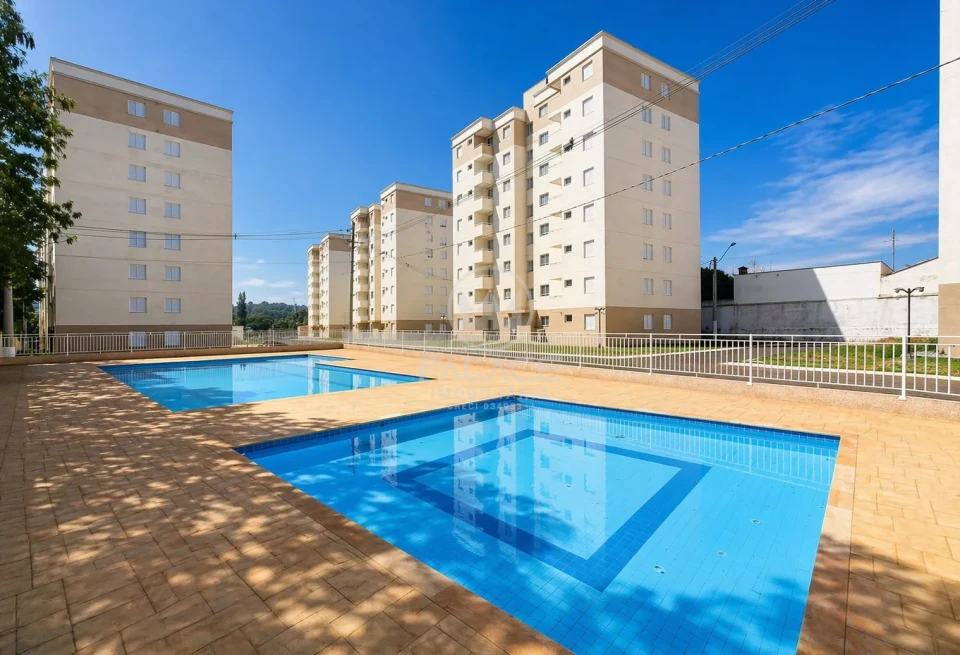 Apartamento mobiliado Residencial Las Rocas, Piracicamirim