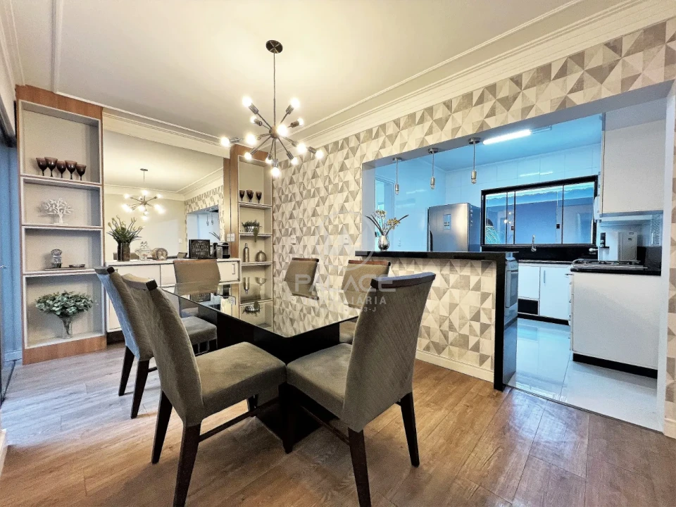 Sobrado fino acabamento a venda no bairro Jardim Brasília, Piracicaba, SP.