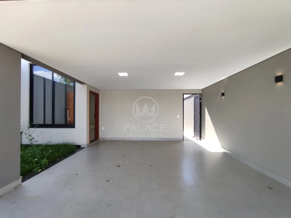 Casa Recém-Construída, 3 Quartos, Suíte, Churrasqueira Em Condomínio À Venda Residencial Mônaco Piracicaba