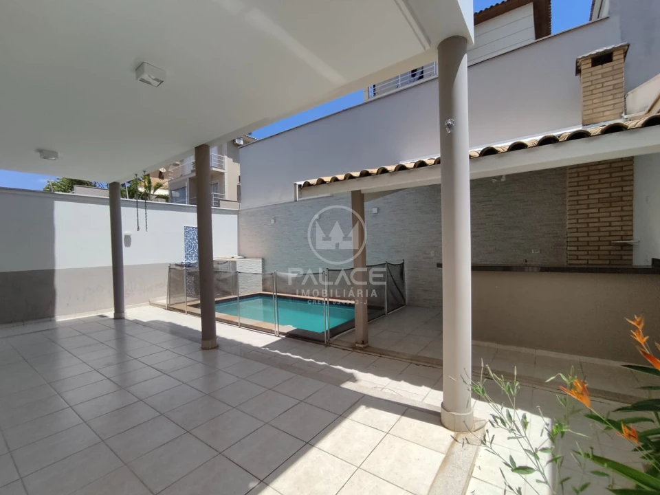 Casa 3 Suítes, Piscina, Churrasqueira Para Alugar Condomínio Terras De Piracicaba IV Piracicaba