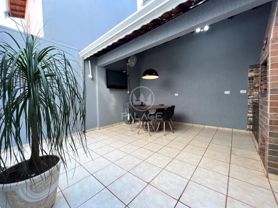 Sobrado fino acabamento a venda no bairro Jardim Brasília, Piracicaba, SP.