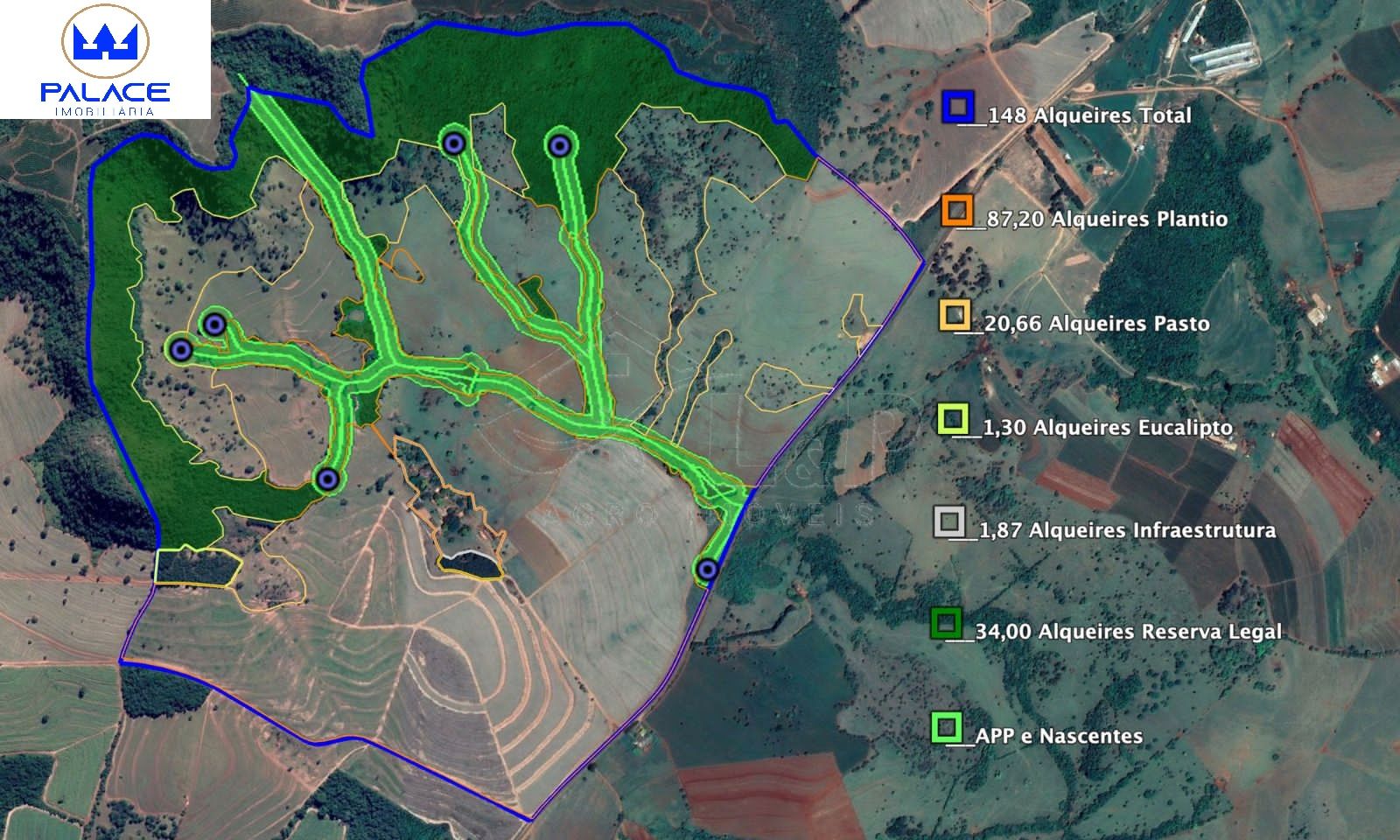fazenda à venda em zona rural, cristais paulista 3 quartos