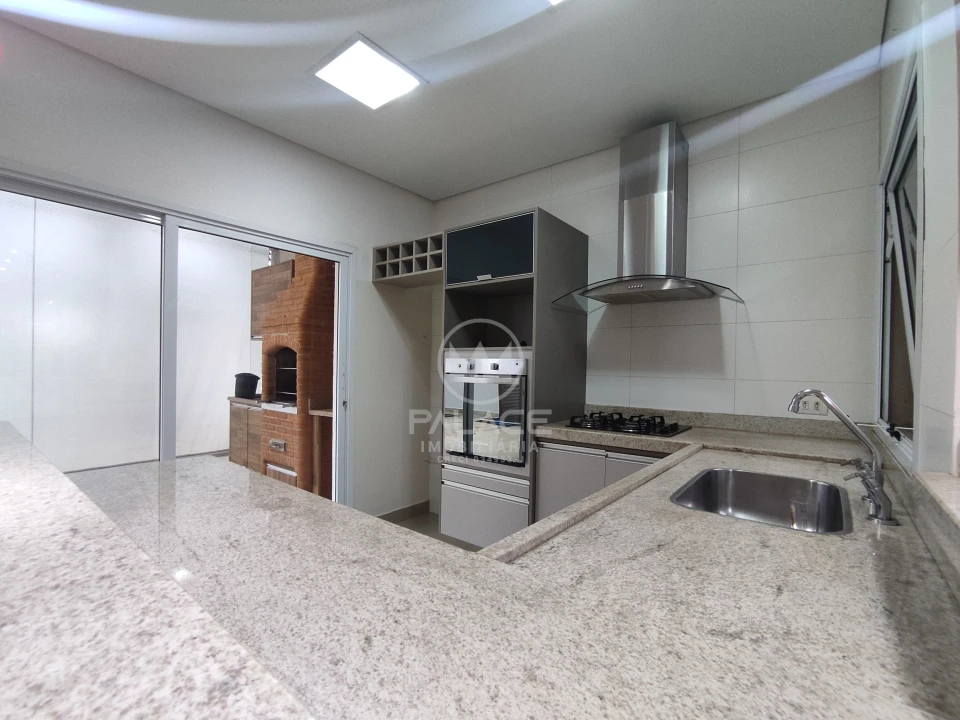 Casa Em Condomínio 3 Quartos, Piscina, Churrasqueira Para Alugar Condomínio Lazuli Club Piracicaba