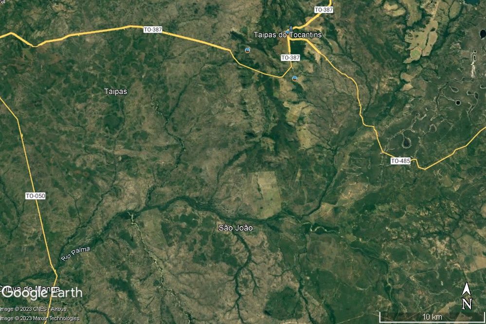 fazenda à venda em zona rural, taipas do tocantins 3 quartos