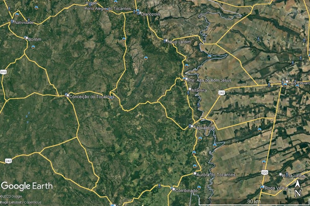 fazenda à venda em zona rural, taipas do tocantins 3 quartos