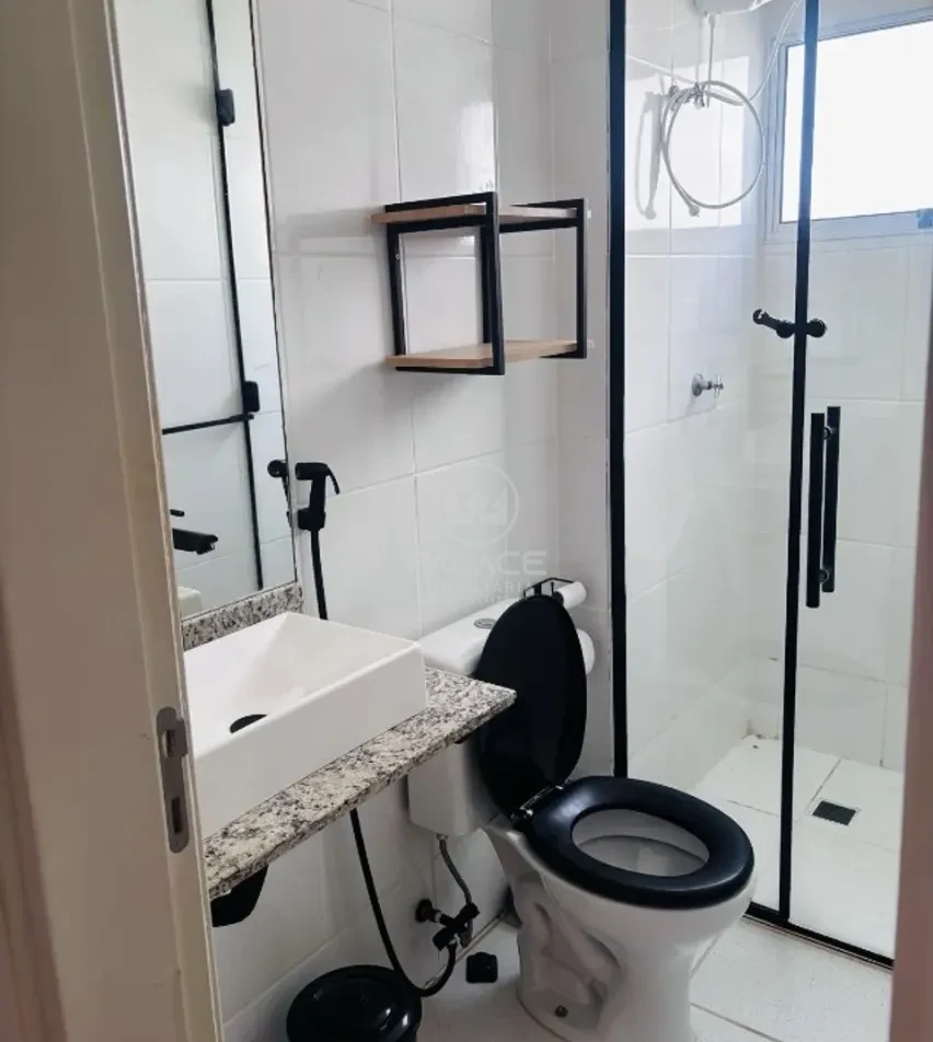 Apartamento mobiliado Residencial Las Rocas, Piracicamirim