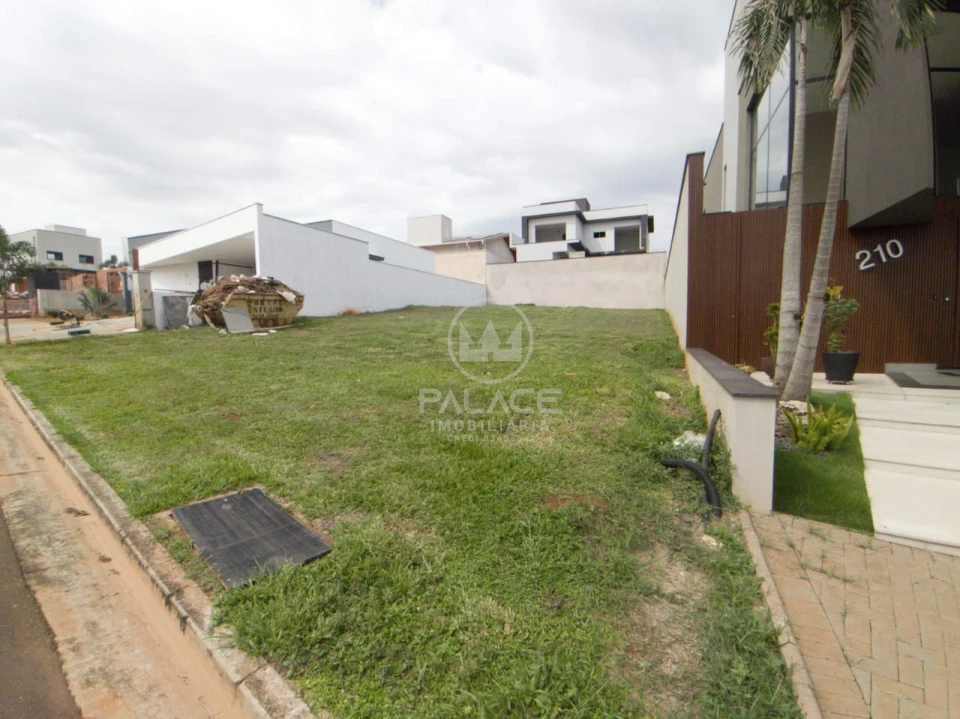 Terreno Em Condomínio À Venda Moinho Vermelho Piracicaba