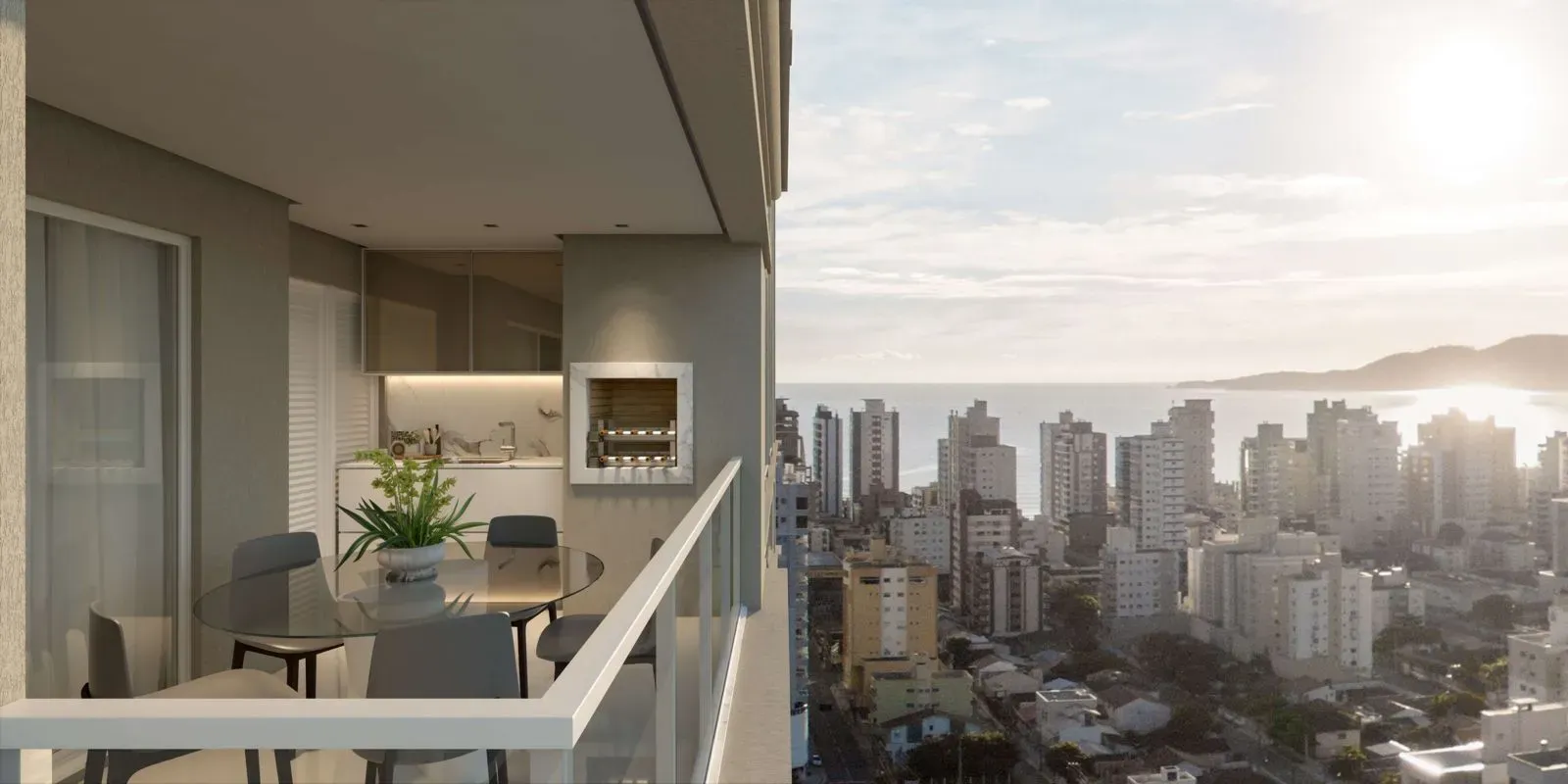 Imagens do imóveis Apartamento na planta com 2 suítes e 2 vagas de garagem em Itapema