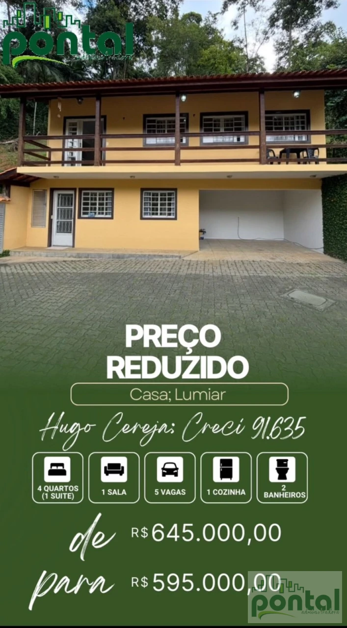 Casa Á Venda Lumiar Nova Friburgo
