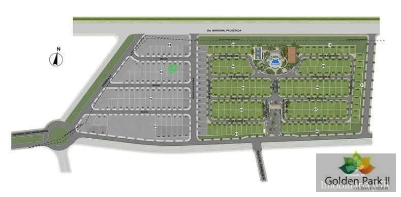 Imagens do imóveis Terreno em condomínio à Venda, Cond Golden Park II, Londrina, PR