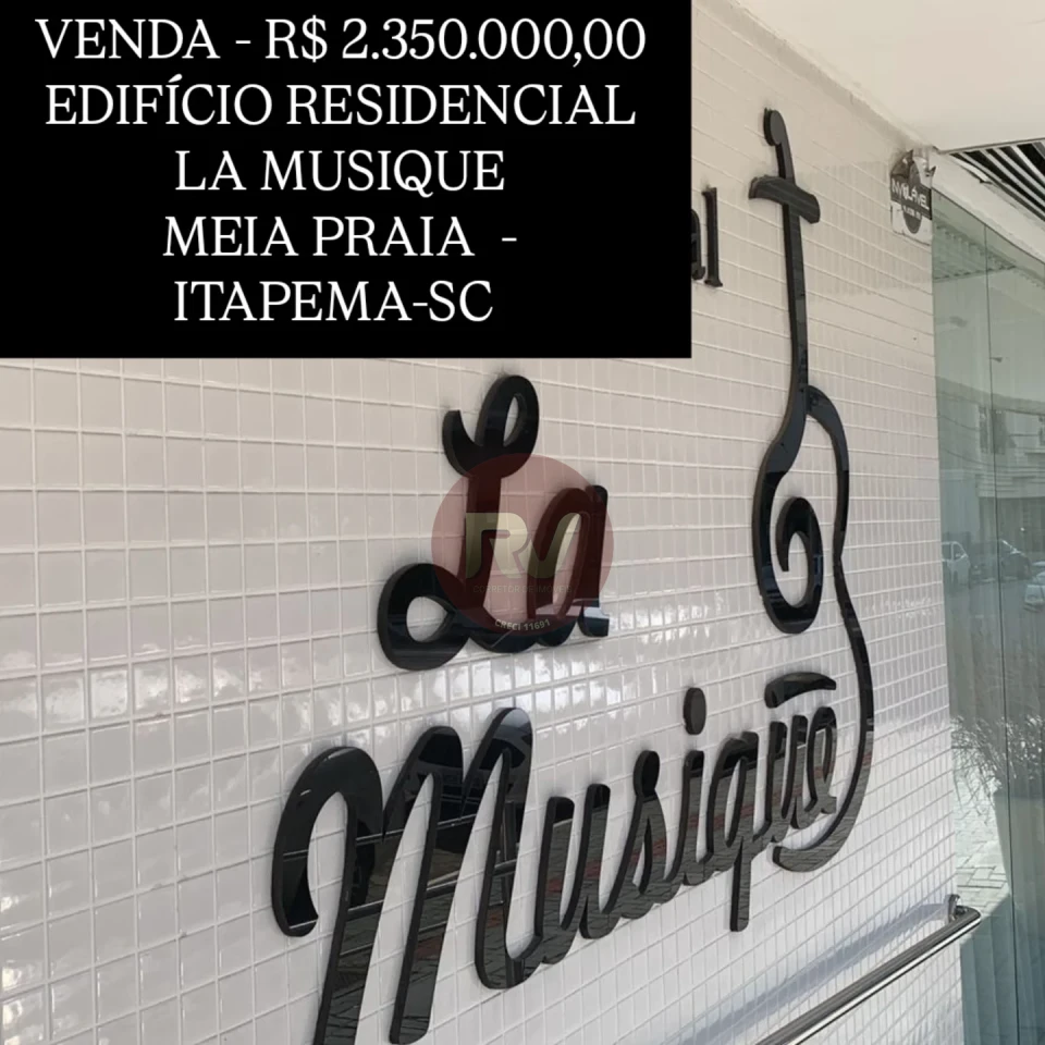 Imagens do imóveis EDIFÍCIO RESIDENCIAL LA MUSIQUE - R$ 2.350.000,00 - MEIA PRAIA - ITAPEMA - SC