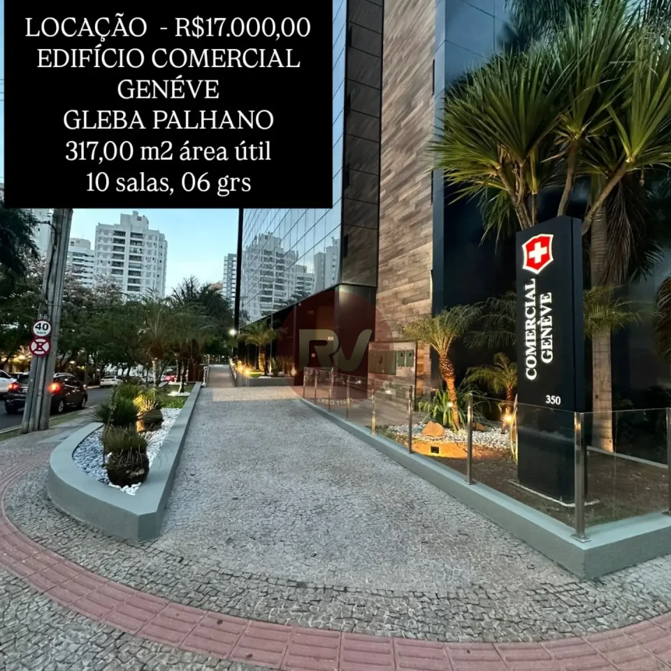 EDIFÍCIO COMERCIAL GENÉVE - R$17.000,00 - LOCAÇÃO
