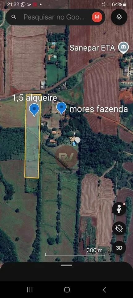 VENDA-R$2.500.000,00- 1,5 ALQUEIRES- Estrada do Limoeiro ao lado da Fazenda Mores