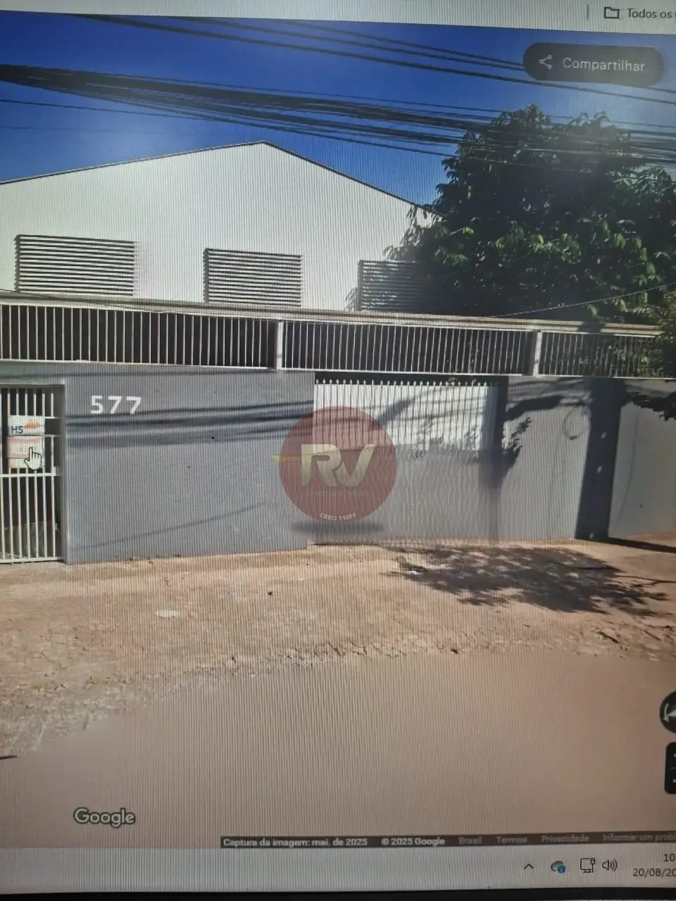 LOCAÇÃO - BARRACÃO - RUA GRAFITA - R$4.000,00