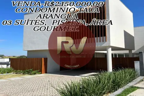 Condomínio Parque Tauá Aranguá - VENDA - R$ 2.150.000,00-ESTUDA PERMUTA