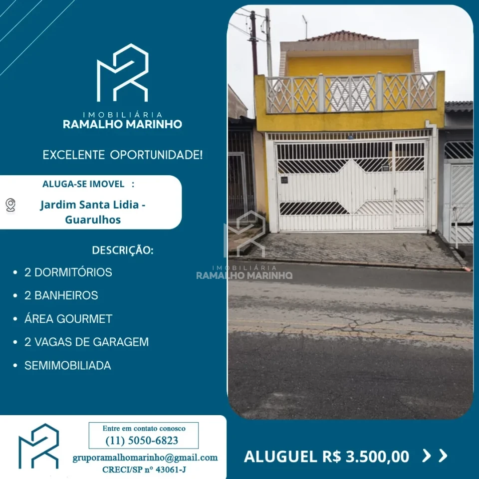 Imagens do imóveis Sobrado amarelo Santa Lídia