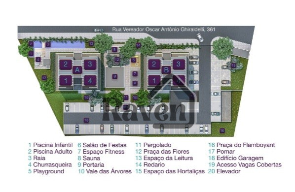 Imagens do imóveis Apartamento para Locação, Hortolândia - SP, 2 Vagas, 2 Dormitórios, 2 Banheiros