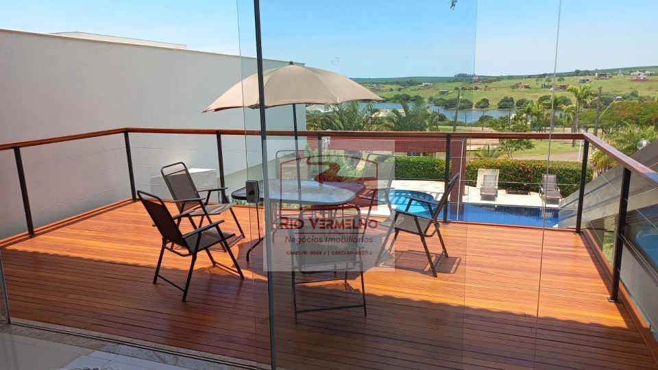 CASA COM 4 QUARTOS AMPLOS NO ECOVILLAS DO LAGO