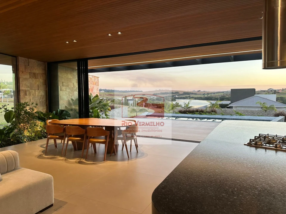CASA TÉRREA ALTO PADRÃO NO ECOVILLAS DO LAGO