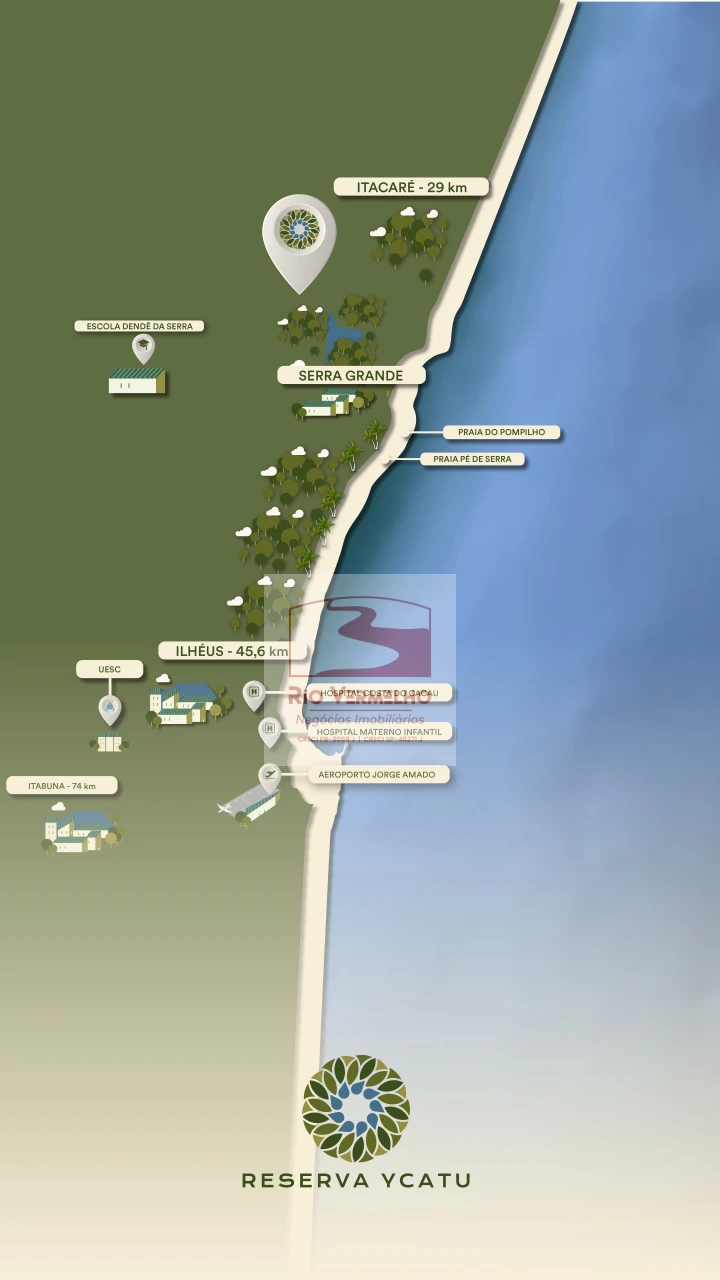 LOTE NO CONDOMÍNIO RESERVA YCATÚ