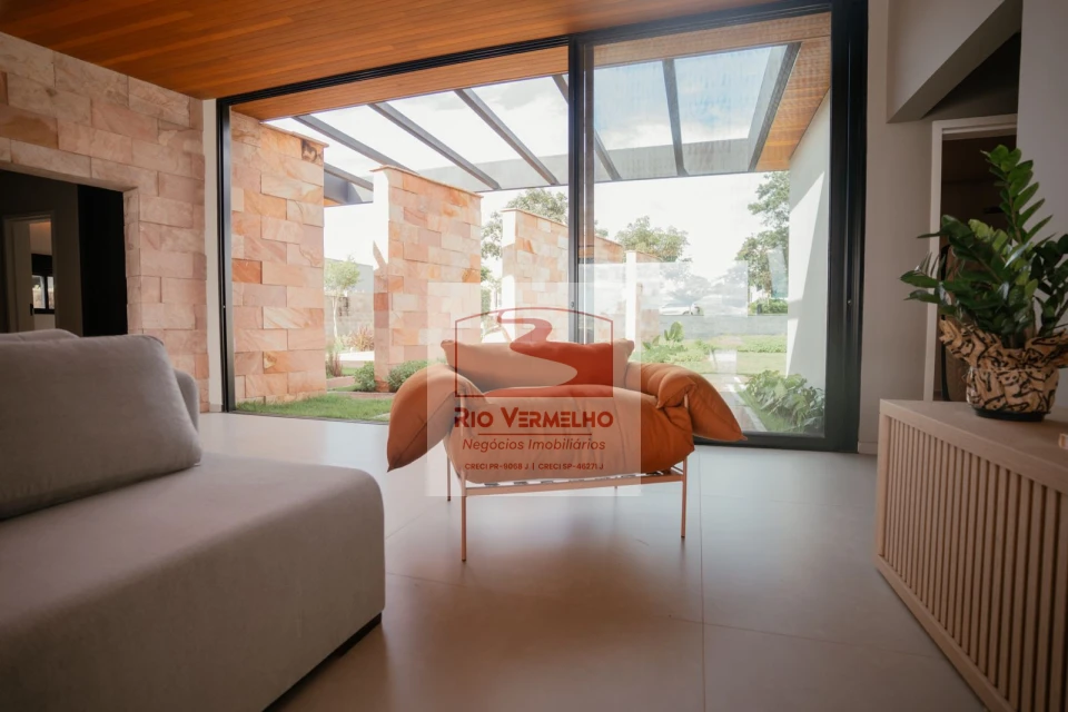 CASA TÉRREA ALTO PADRÃO NO ECOVILLAS DO LAGO