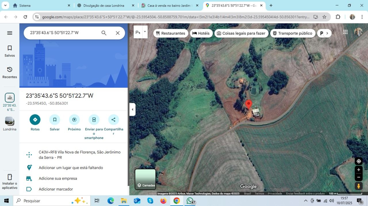 VENDA ? SÍTIO PRÓXIMO A LONDRINA/PR