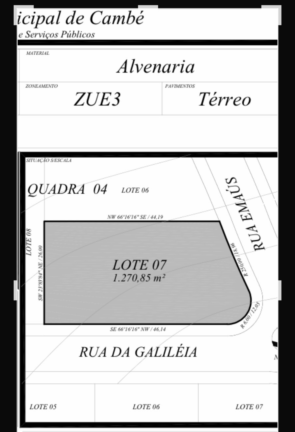 Imagens do imóveis Vende-Se Terreno Cond Canaã