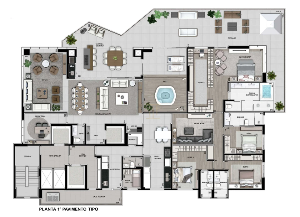 Imagens do imóveis Apartamento Para Alugar Edifício Wave Londrina
