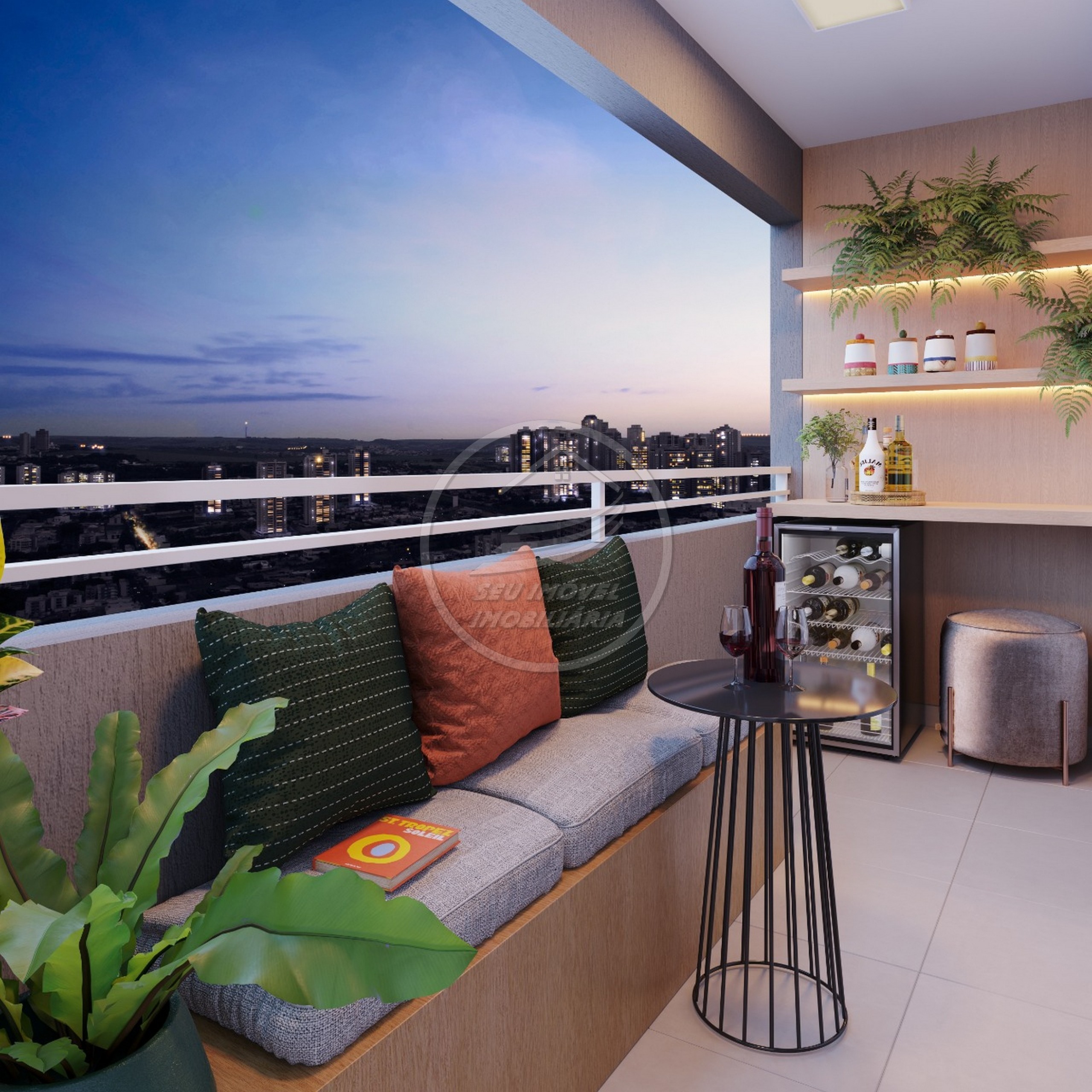 Apartamento a venda em Uberaba | Jardim do Lago | 2 Quartos | 1 Suítes | Com varanda.