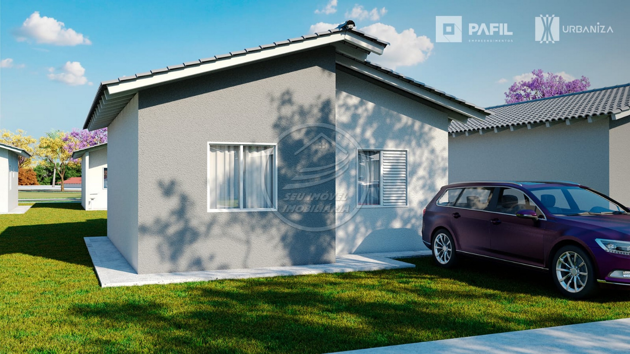 Casa a venda em Uberaba |Villas do Parque Residencial | 2 quartos | Lote 200 m²  | R$ 219.627,04