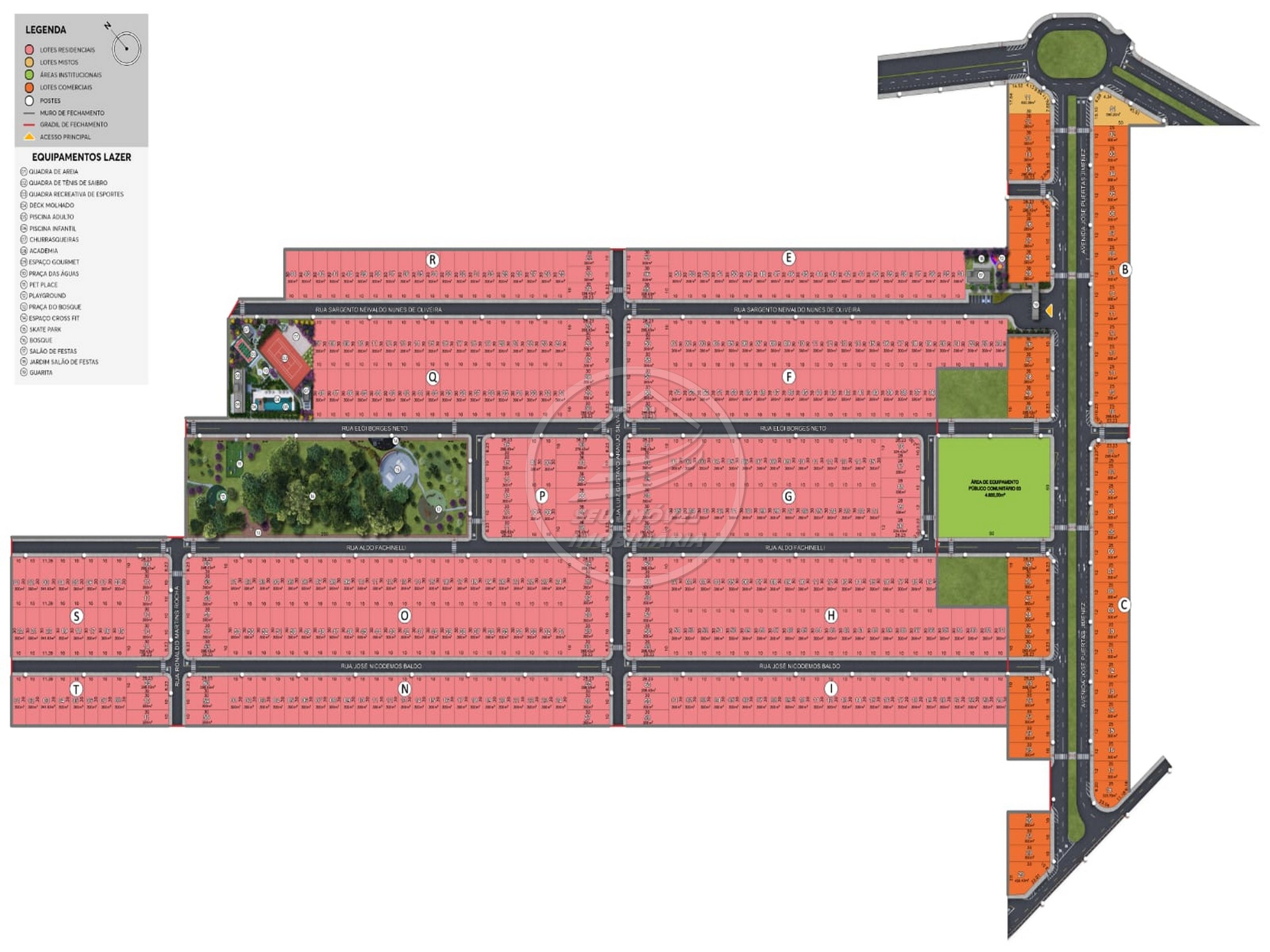 Lançamento | Condomínio Fechado  | Lotes a partir de 300 m²| Estilo Urba