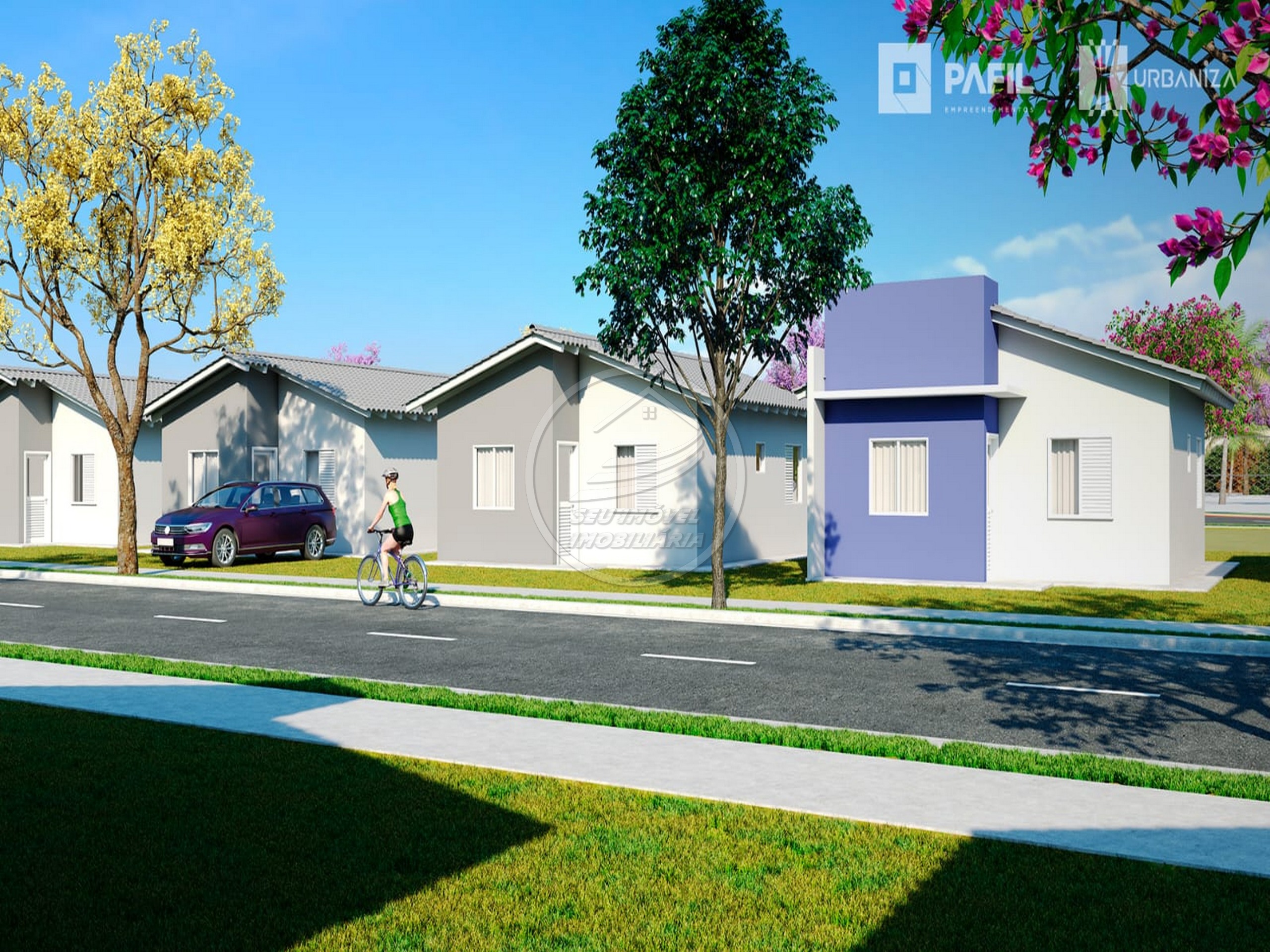 Casa a venda em Uberaba |Villas do Parque Residencial | 2 quartos | Lote 200 m²  | R$500,00 de Sinal o restante Parcelado.