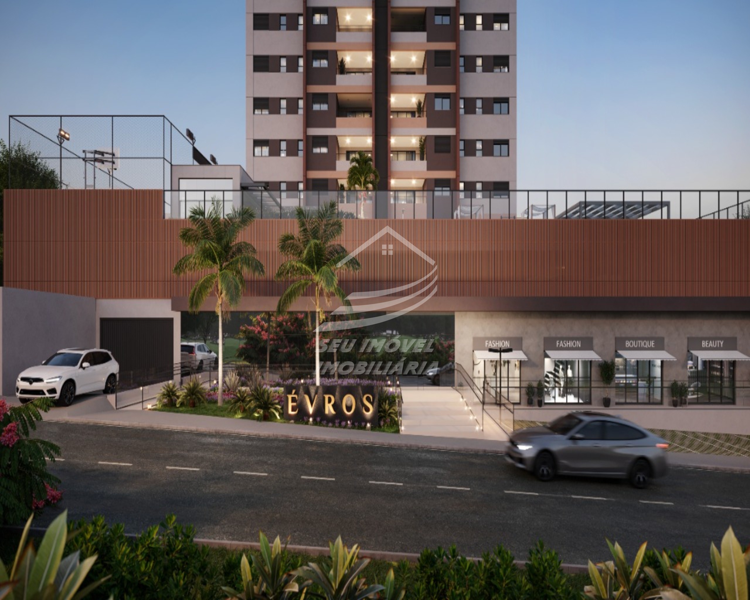 Apartamentos a venda em Uberaba | Évros | 2 vagas | 101 m² | Torre Única | 22 andares