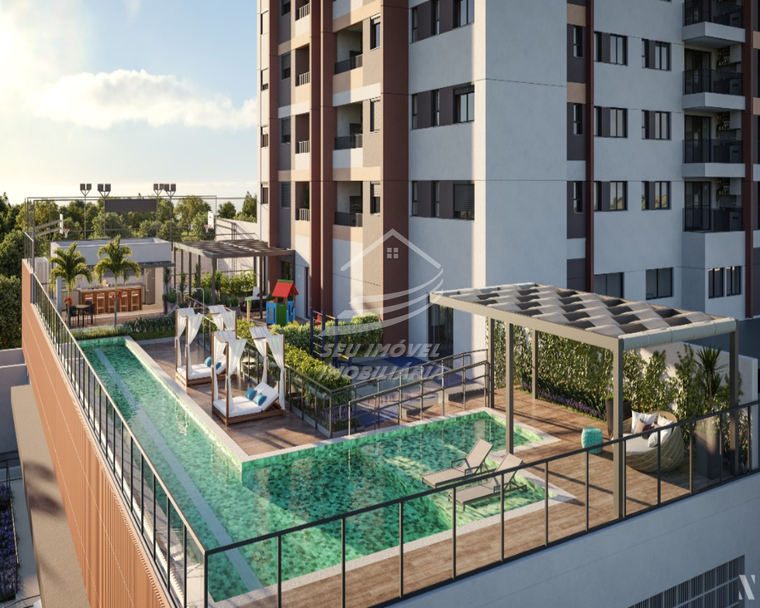 Apartamentos a venda em Uberaba | Évros | 2 vagas | 101 m² | Torre Única | 22 andares