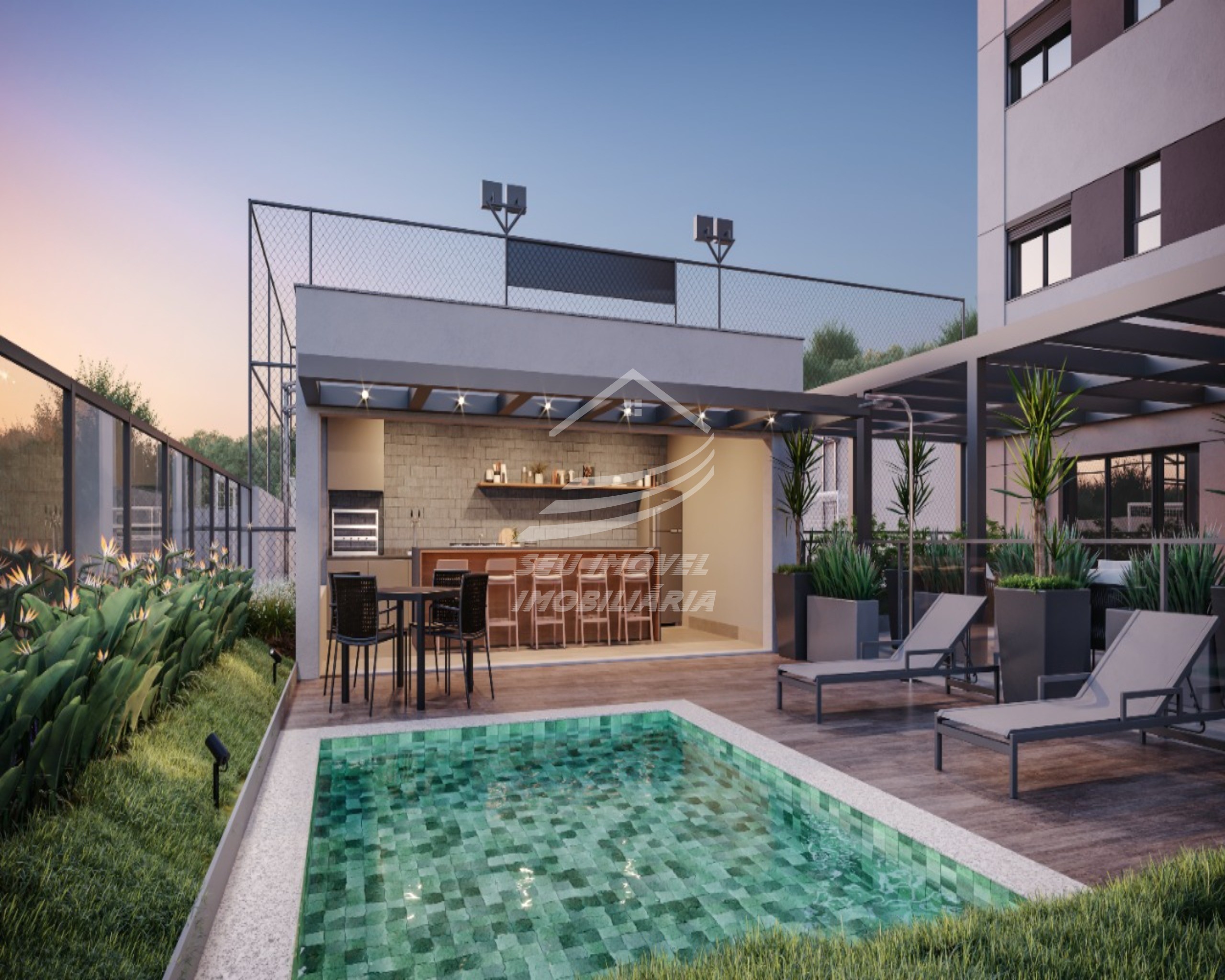 Apartamentos a venda em Uberaba | Évros | 2 vagas | 101 m² | Torre Única | 22 andares