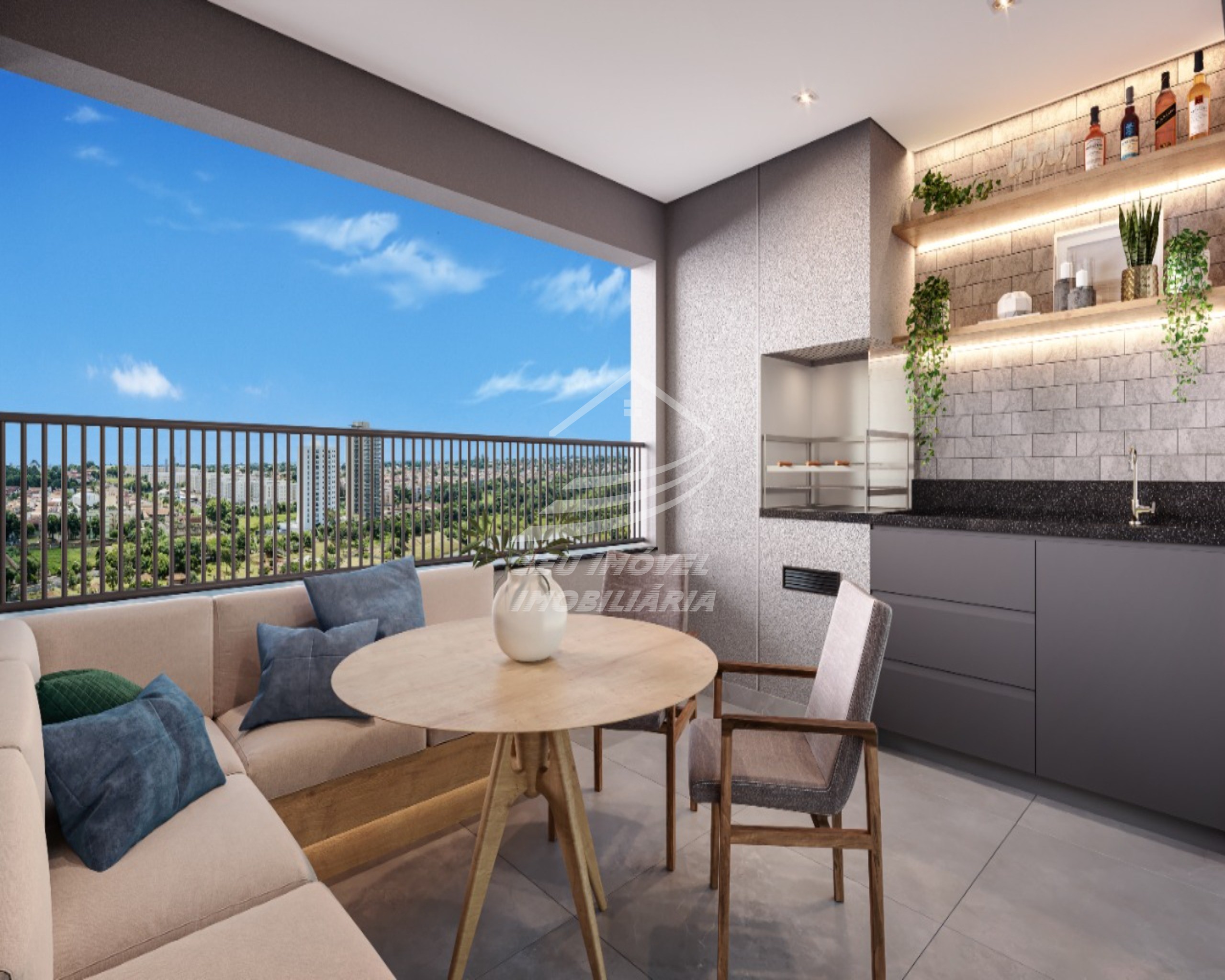 Apartamentos a venda em Uberaba | Évros | 2 vagas | 101 m² | Torre Única | 22 andares