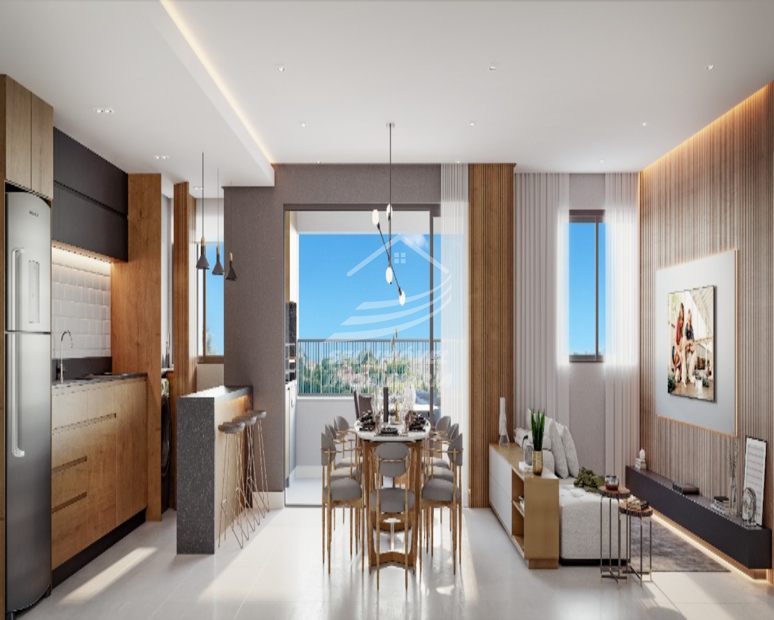 Apartamentos a venda em Uberaba | Évros | 2 vagas | 101 m² | Torre Única | 22 andares