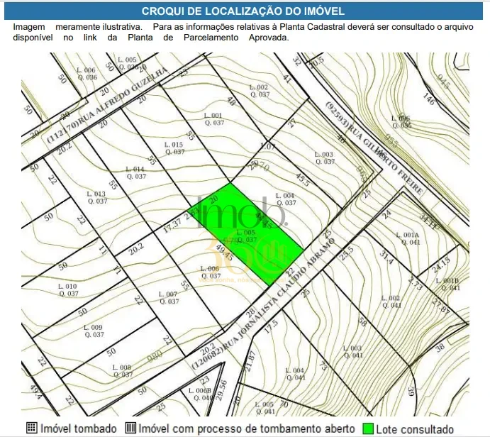 Imagens do imóveis LOTE Á VENDA - BONSUCESSO
