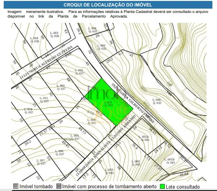 Imagens do imóveis LOTE Á VENDA - BONSUCESSO