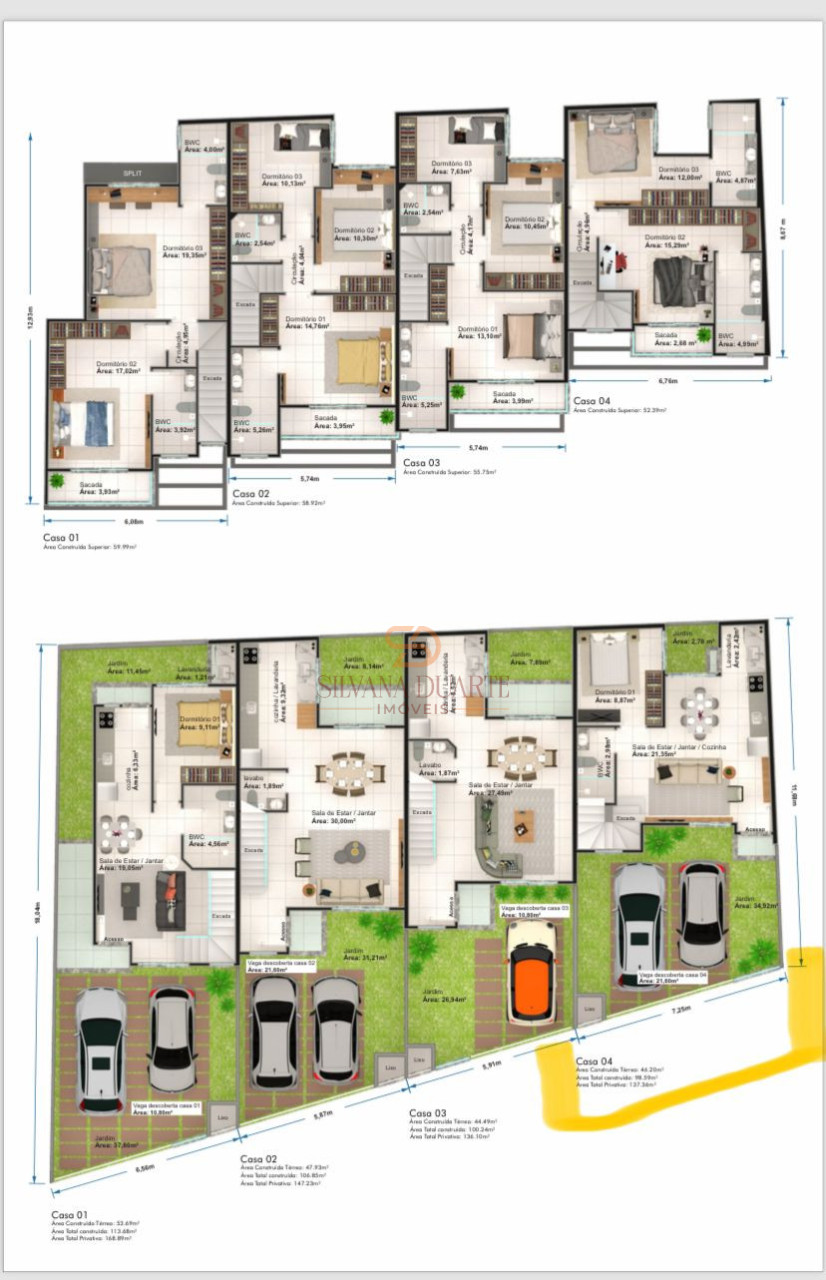 Imagens do imóveis Sobrado à venda em Bal. Pereque, 500 metros do Praia
