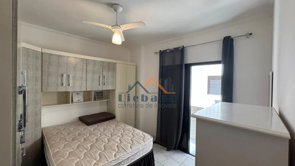 Imagens do imóveis 1 dormitório com 2 sacadas - 200 metros do mar