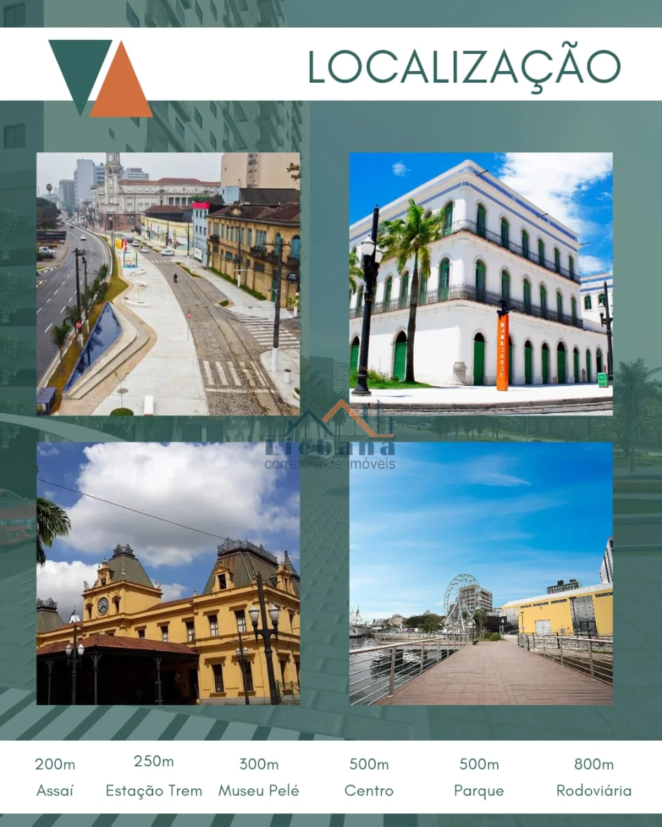 Imagens do imóveis Apartamento Na Planta Em Santos 2 Dormitórios 1 Vaga De Garagem