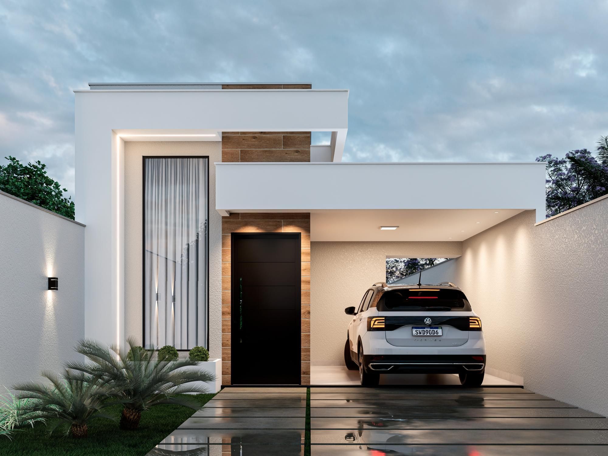 Casas 3Q com 1 suíte no Santa Luzia